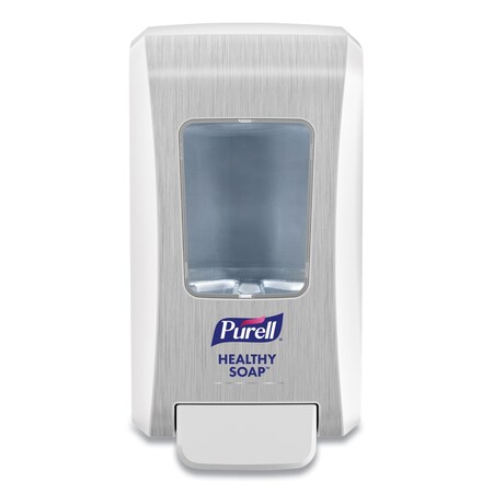 Purell FMX-20 Soap Push-Style Dispenser, 2,000 mL, 6.5 x 4.65 x 11.86, White/Chrome, PK6, 6PK 5230-06